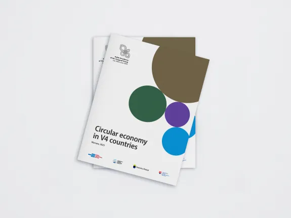 Okładka publikacji Circular economy in V4 countries