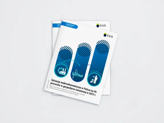 Okładka publikacji Sytuacja makroekonomiczna w Polsce na tle procesów w gospodarce światowej w 2023 r.