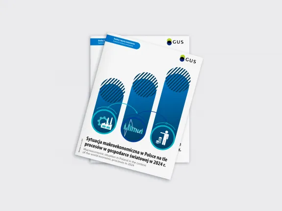Okładka publikacji  Sytuacja makroekonomiczna w Polsce na tle gospodarki swiatowej w 2024 r.